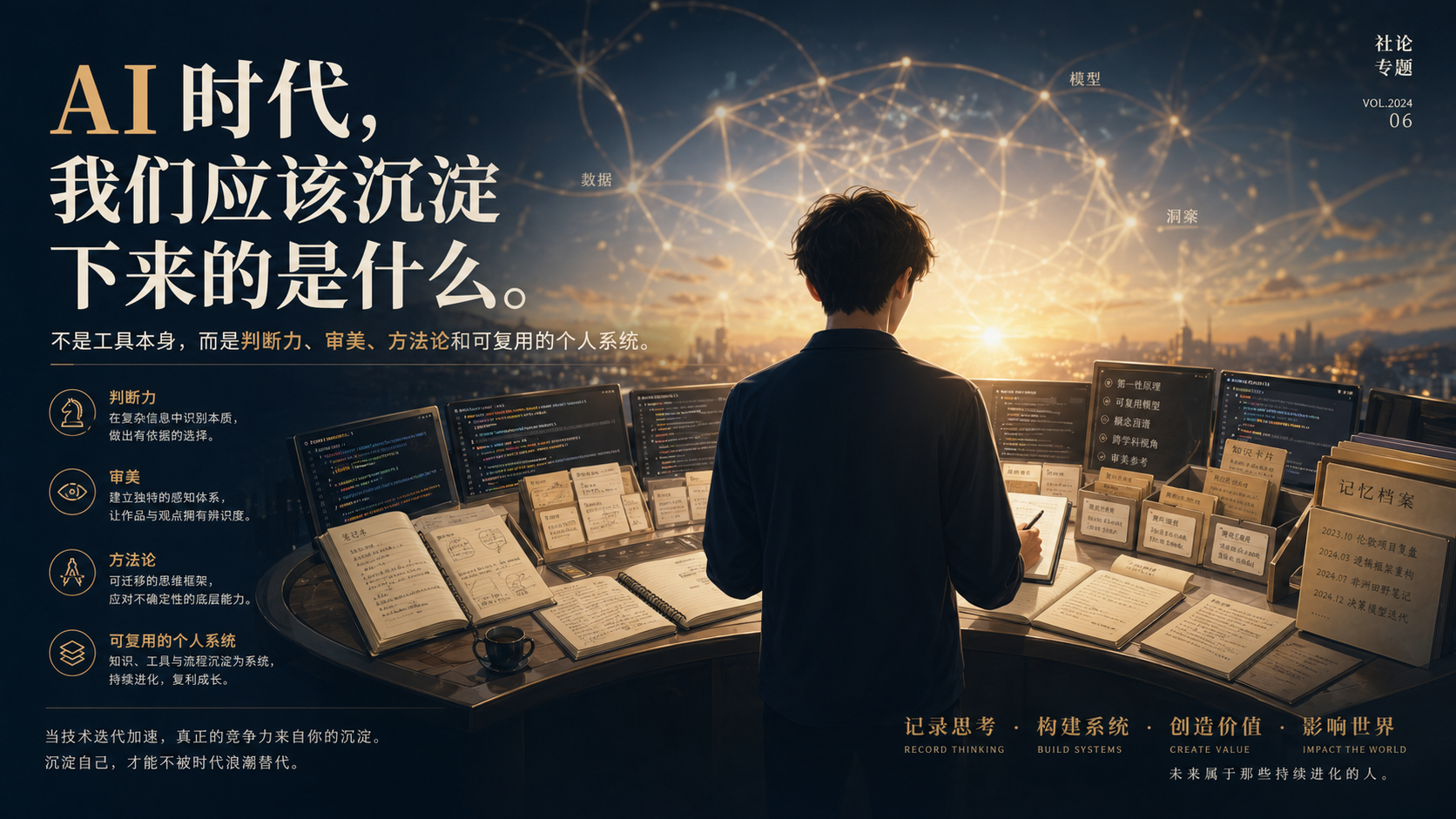 AI 时代，我们应该沉淀下来的是什么