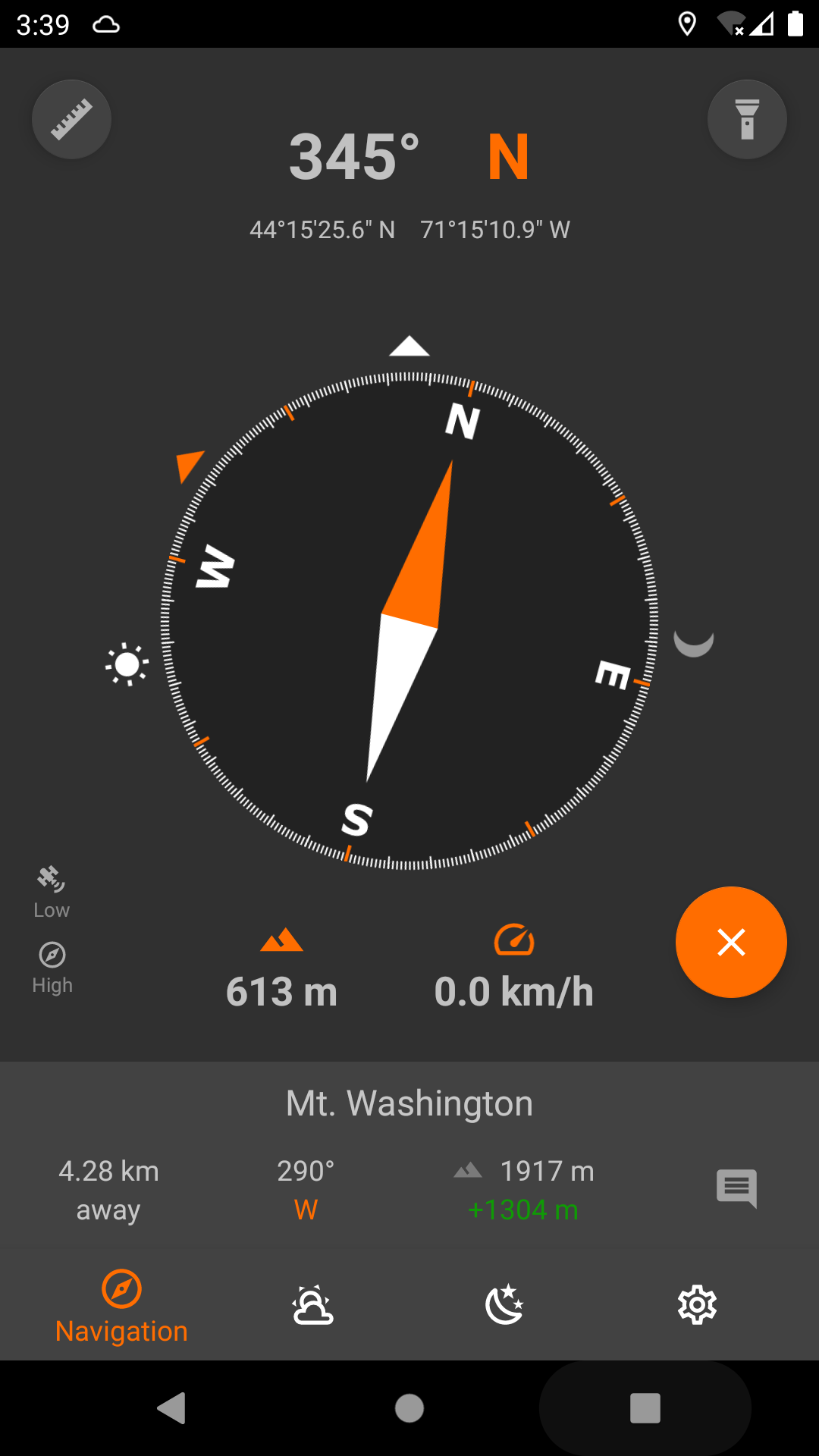 Navigation Screenshot