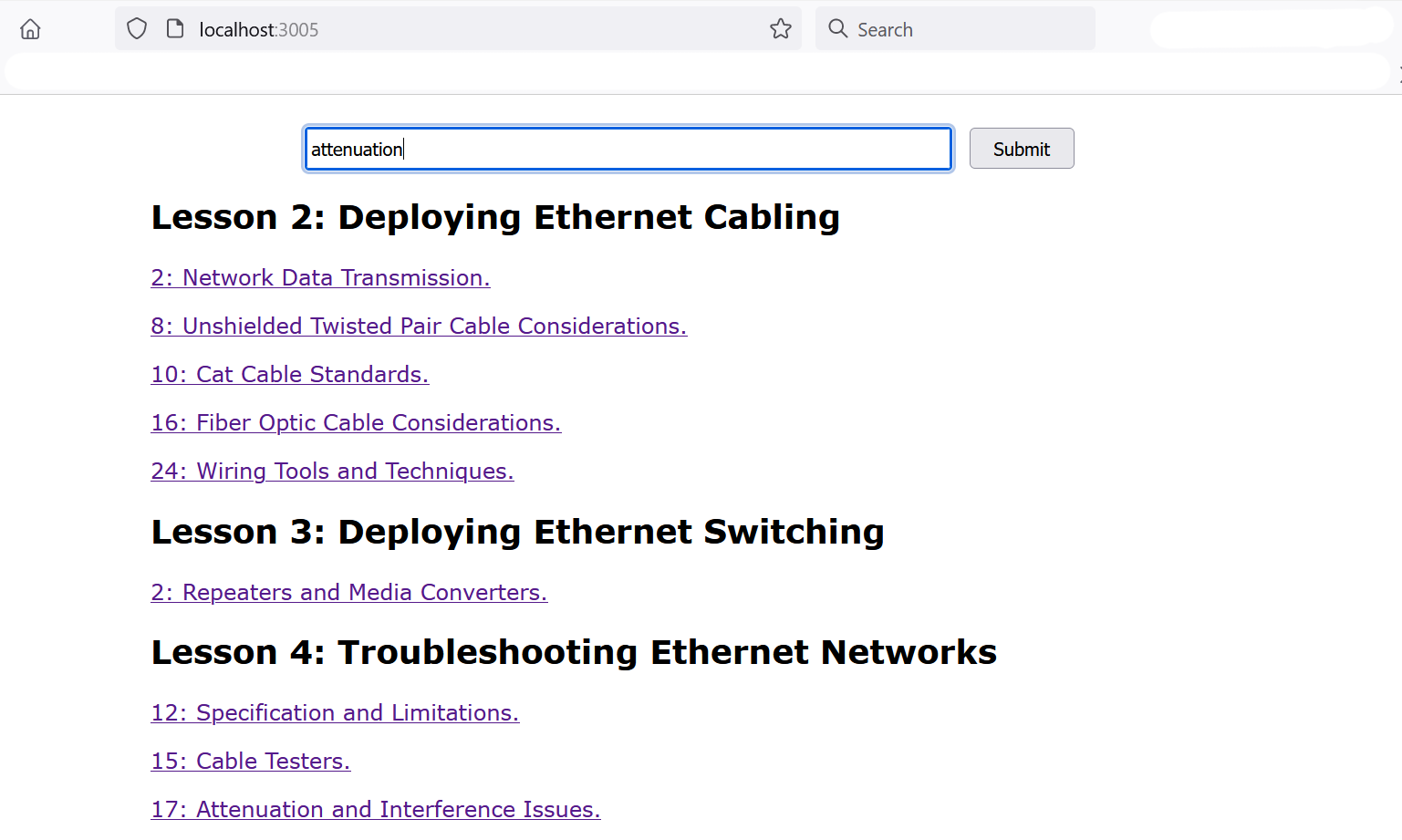 comptia search example