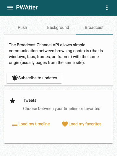 Broadcast channel