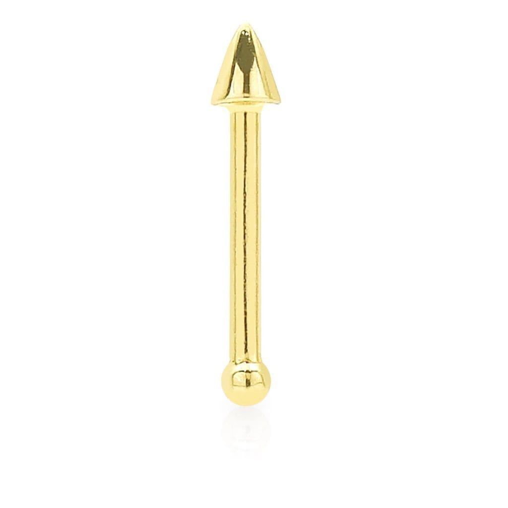 Spike Bar Stud Piercing Nose Bone Ring