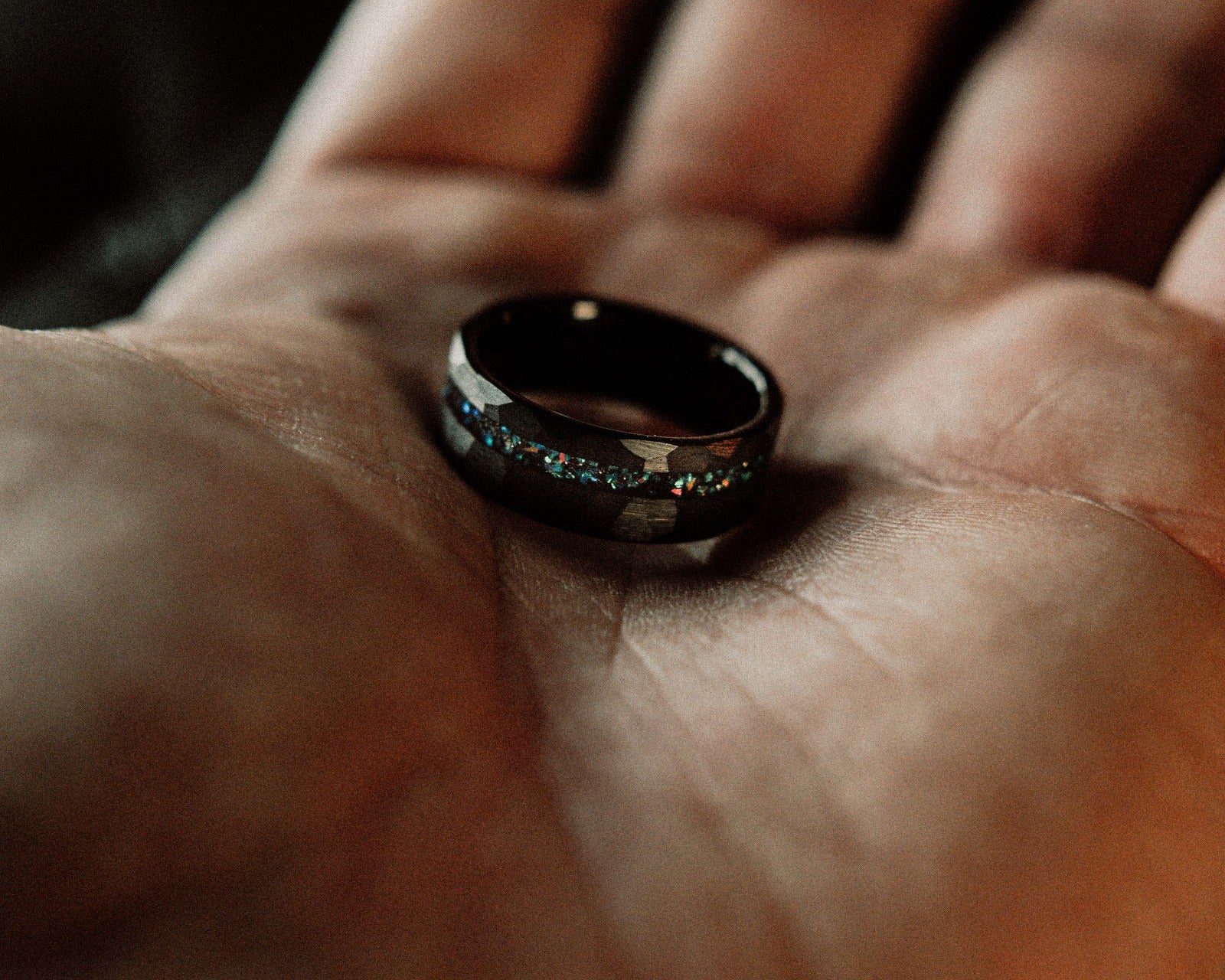 zirconium engagement ring