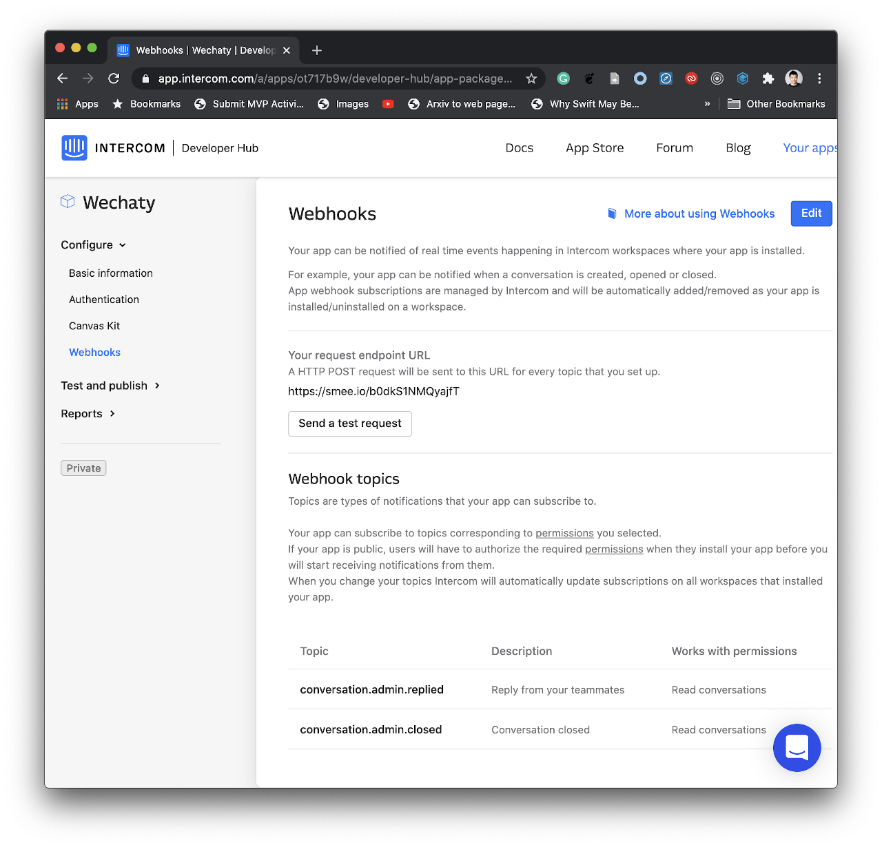 Intercom Plugin npm:wechaty-plugin-intercom | Skypack