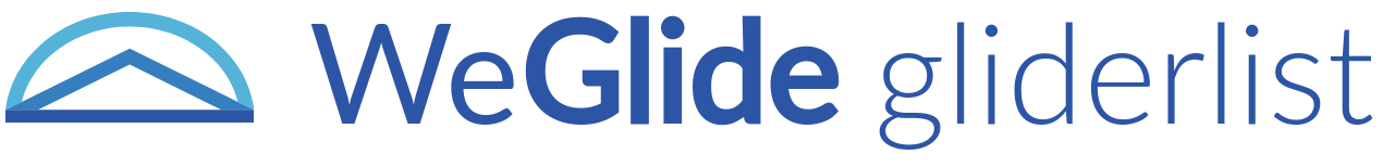WeGlide gliderlist