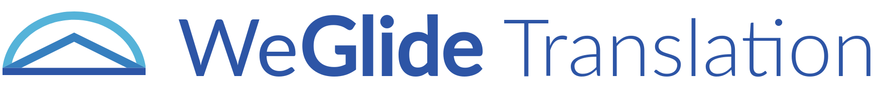 WeGlide translation logo