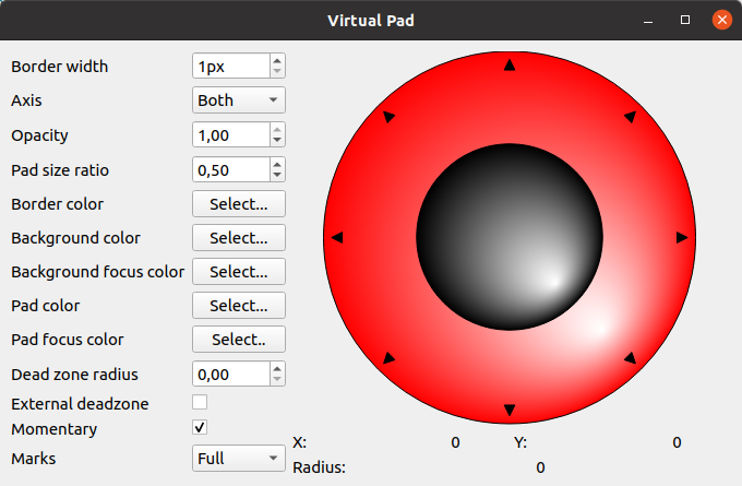 QVirtualPad in all its beauty