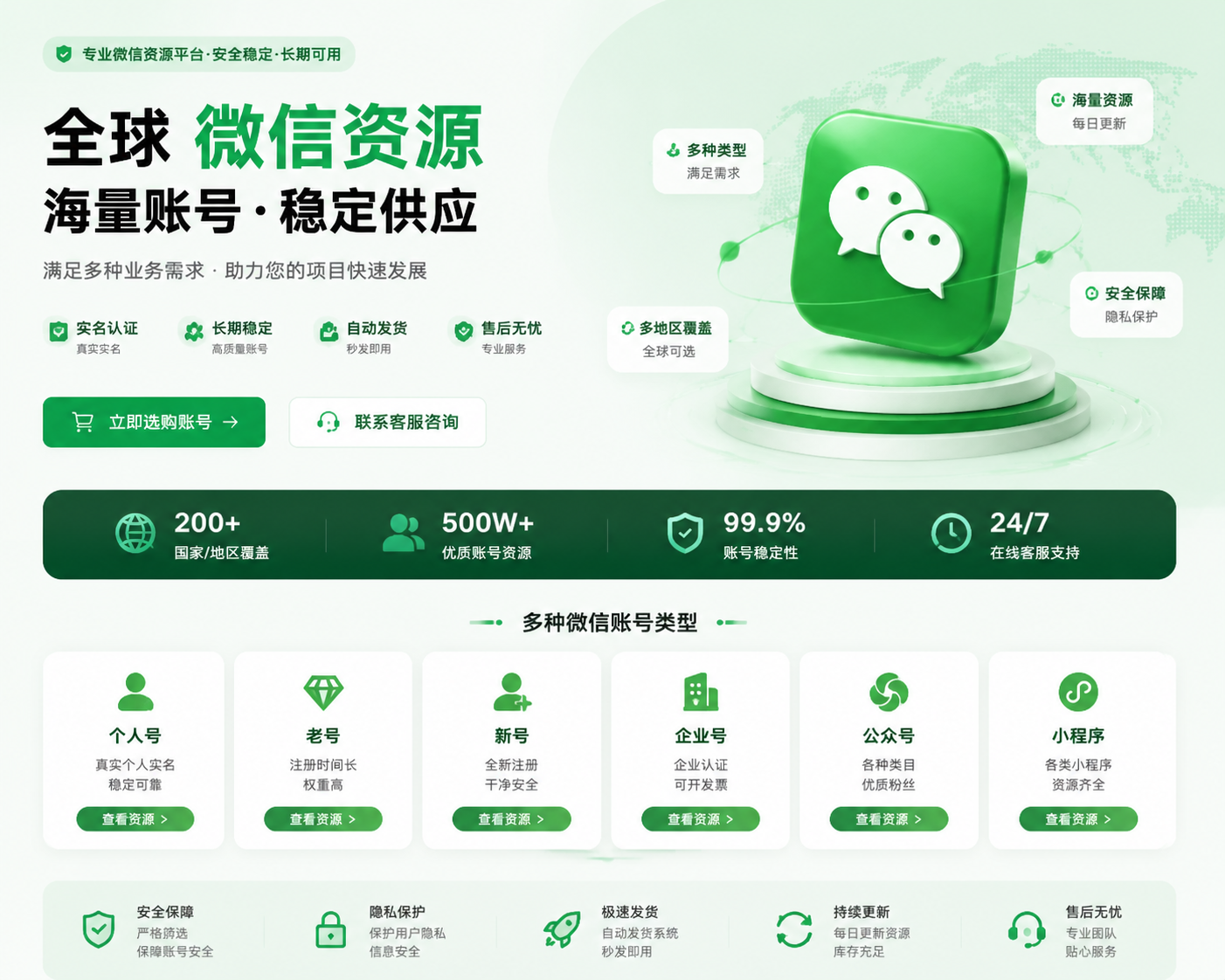 ➡️➡️➡️账号资源购买商城下单