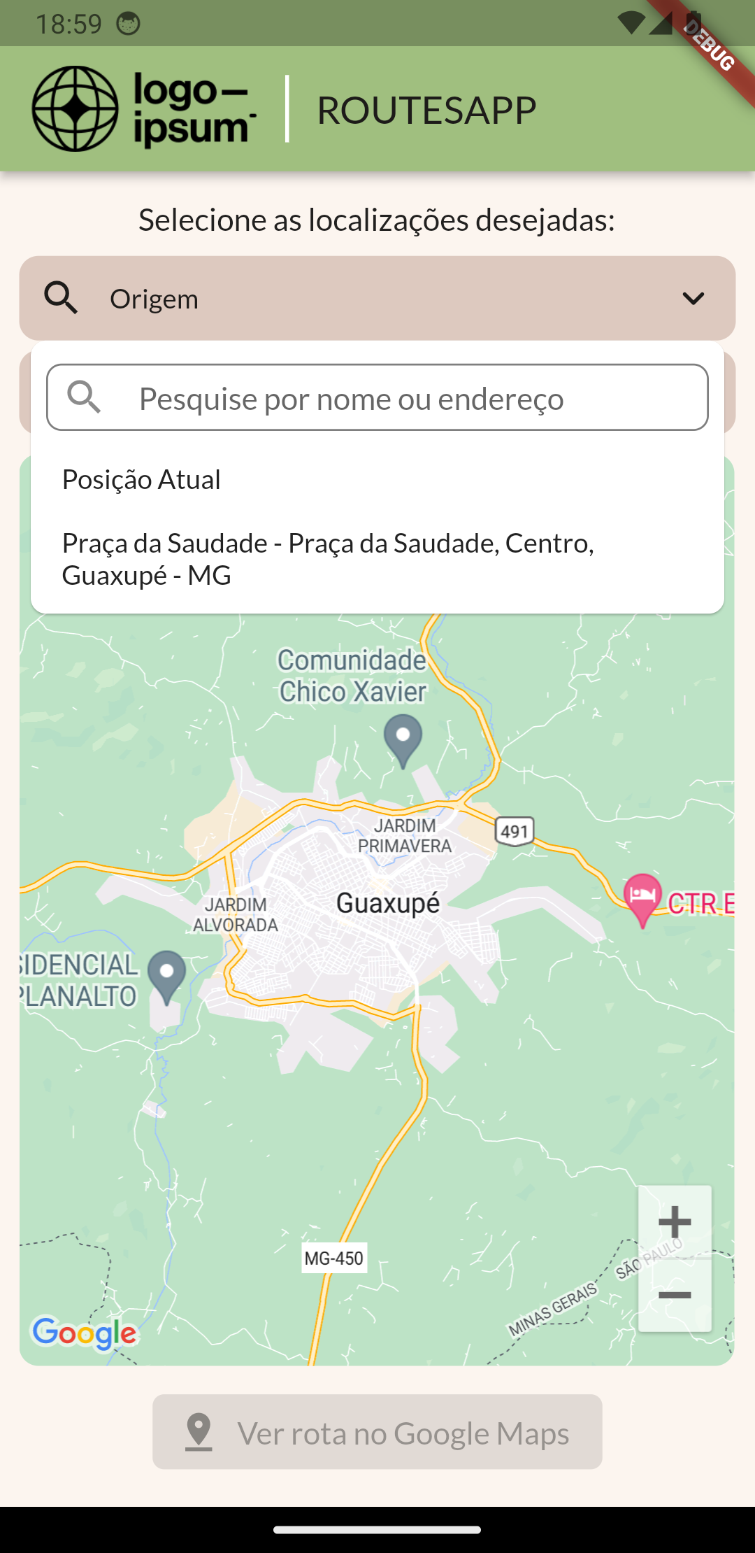 GitHub - wendellavila/routesapp_flutter: Routes visualization with ...