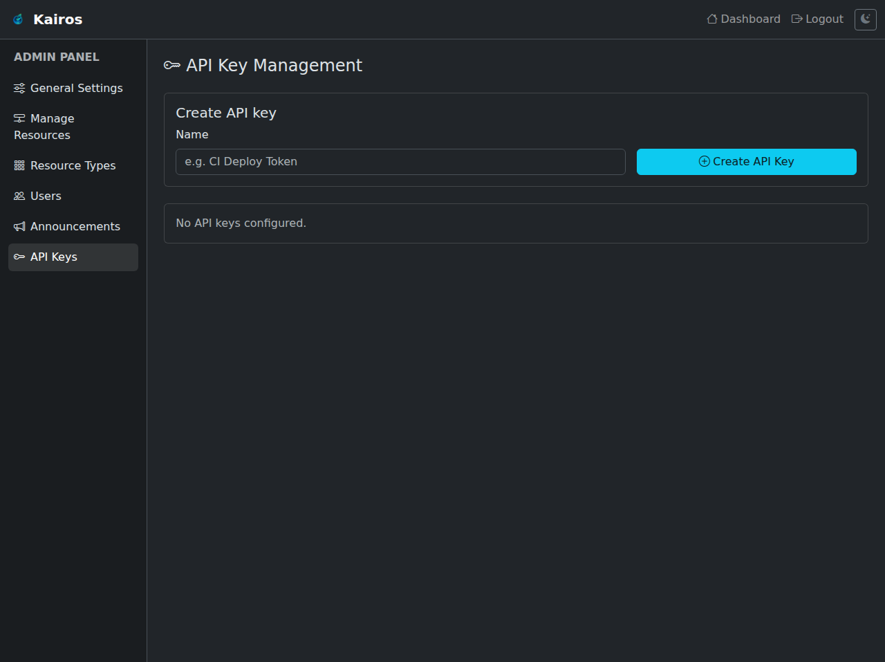API Keys
