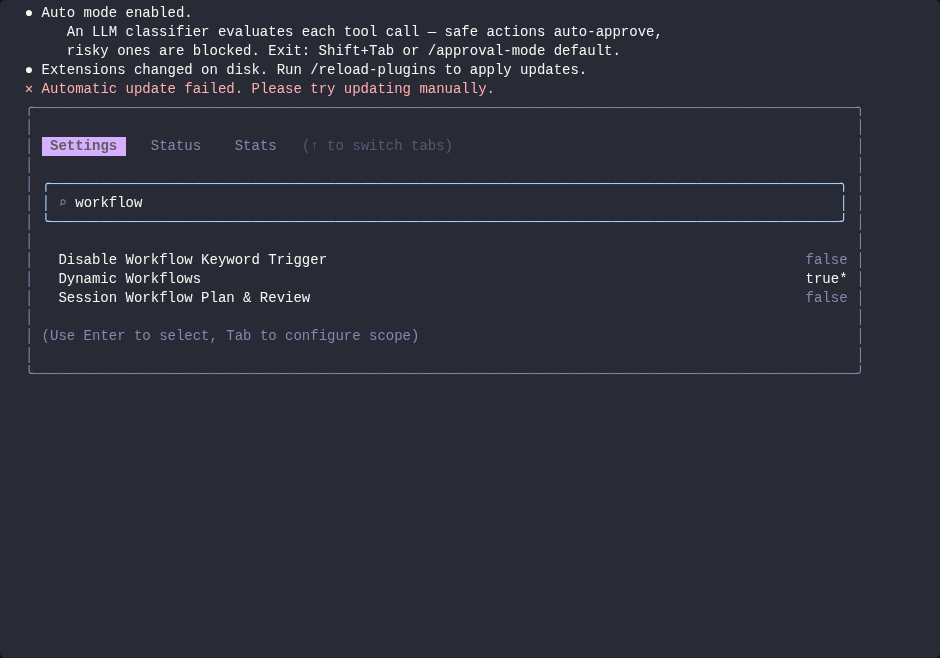 head dialog user scope