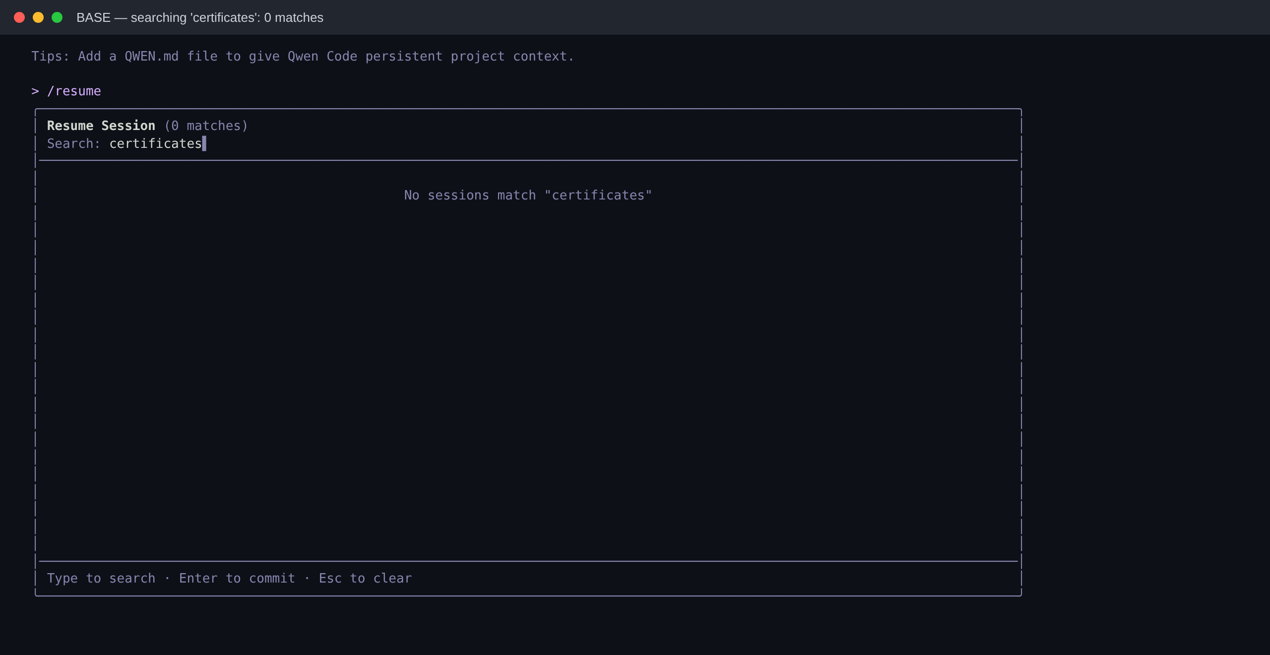 base search