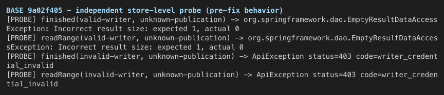 base probe