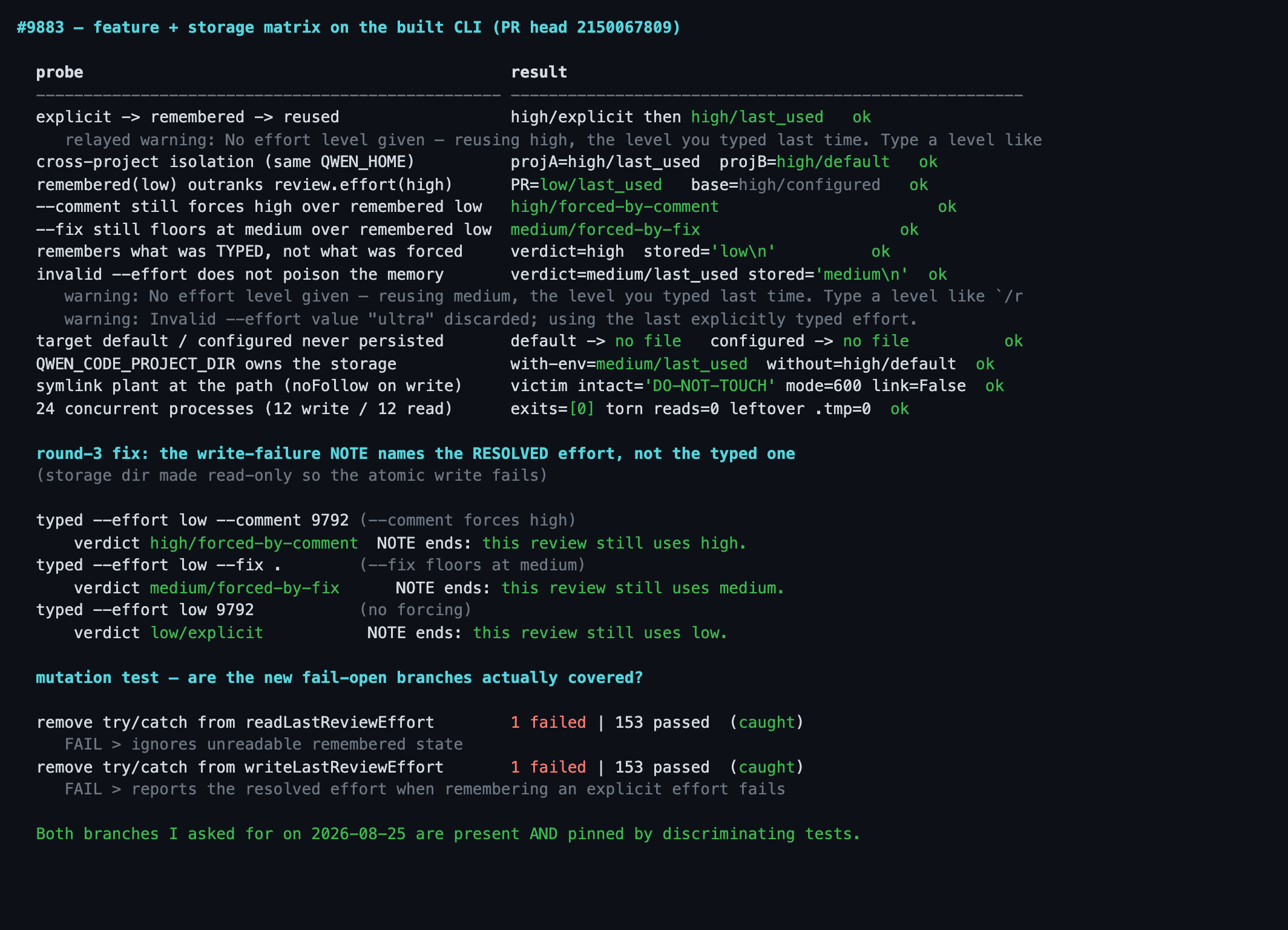 feature matrix