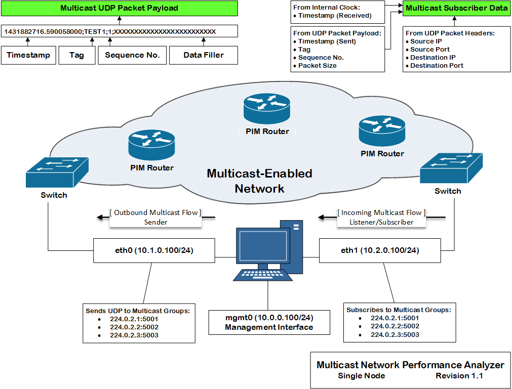 Network Diagram - Single Node