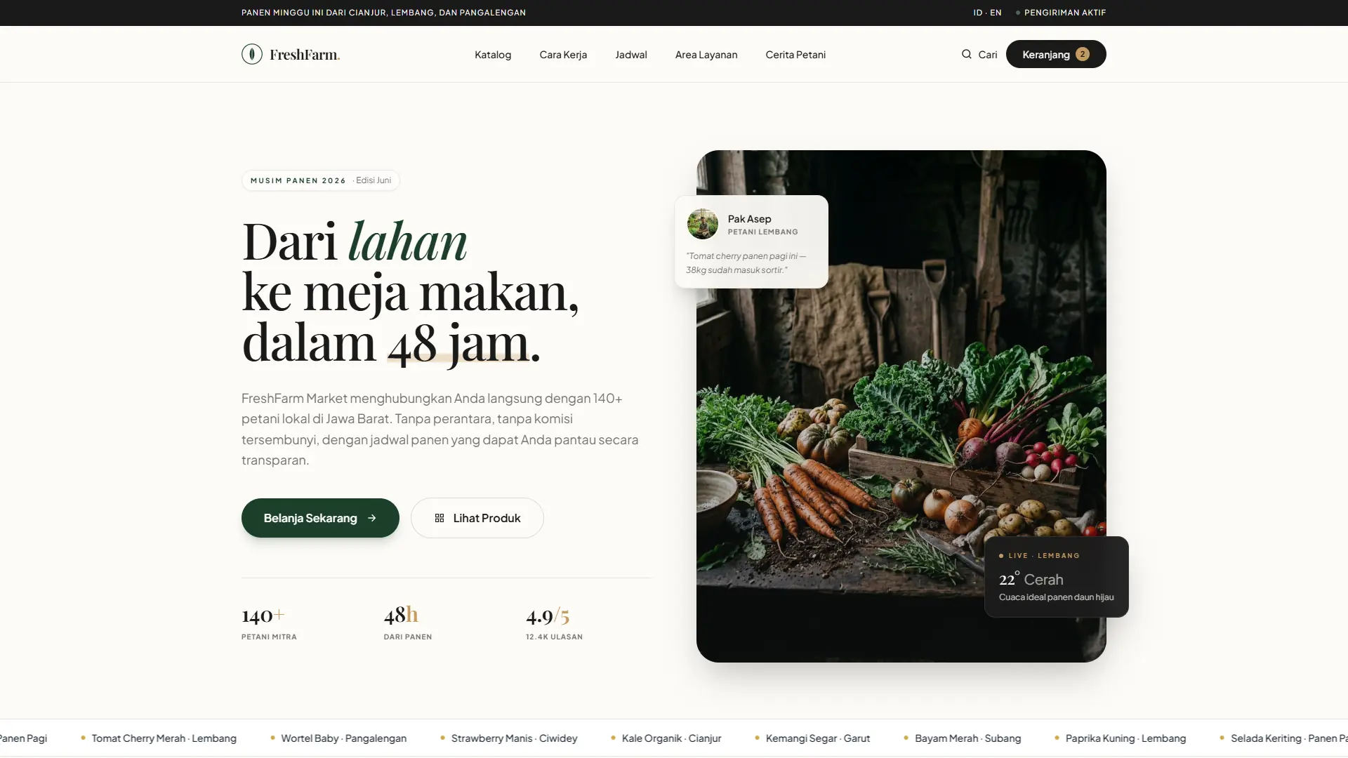 FreshFarm Market