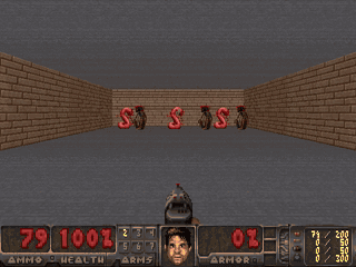 Von choosing movement and combat actions in Doom