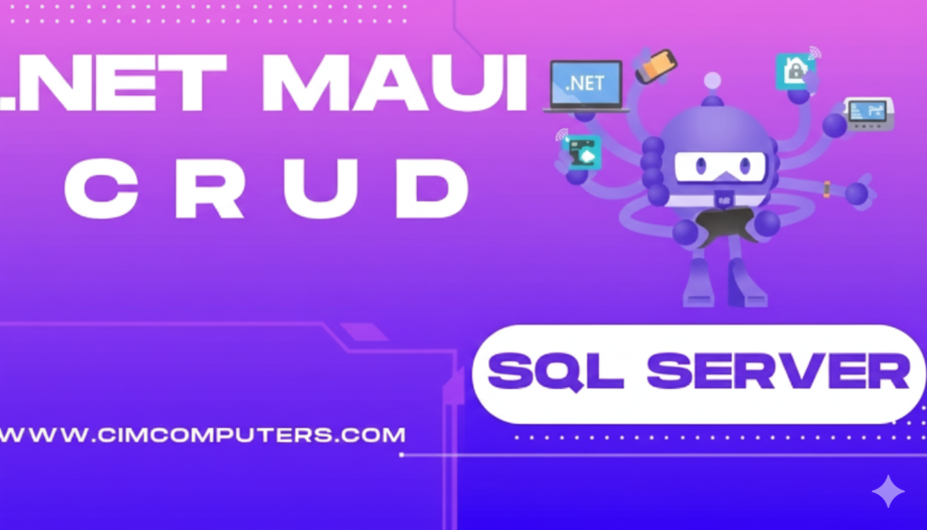CRUD NET MAUI SQL SERVER[Parte 1]