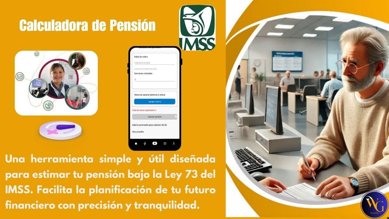 Calculadora de Pensión IMSS Ley 1973: ¿Cuál será tu salario promedio? | Simulador Realista 2025
