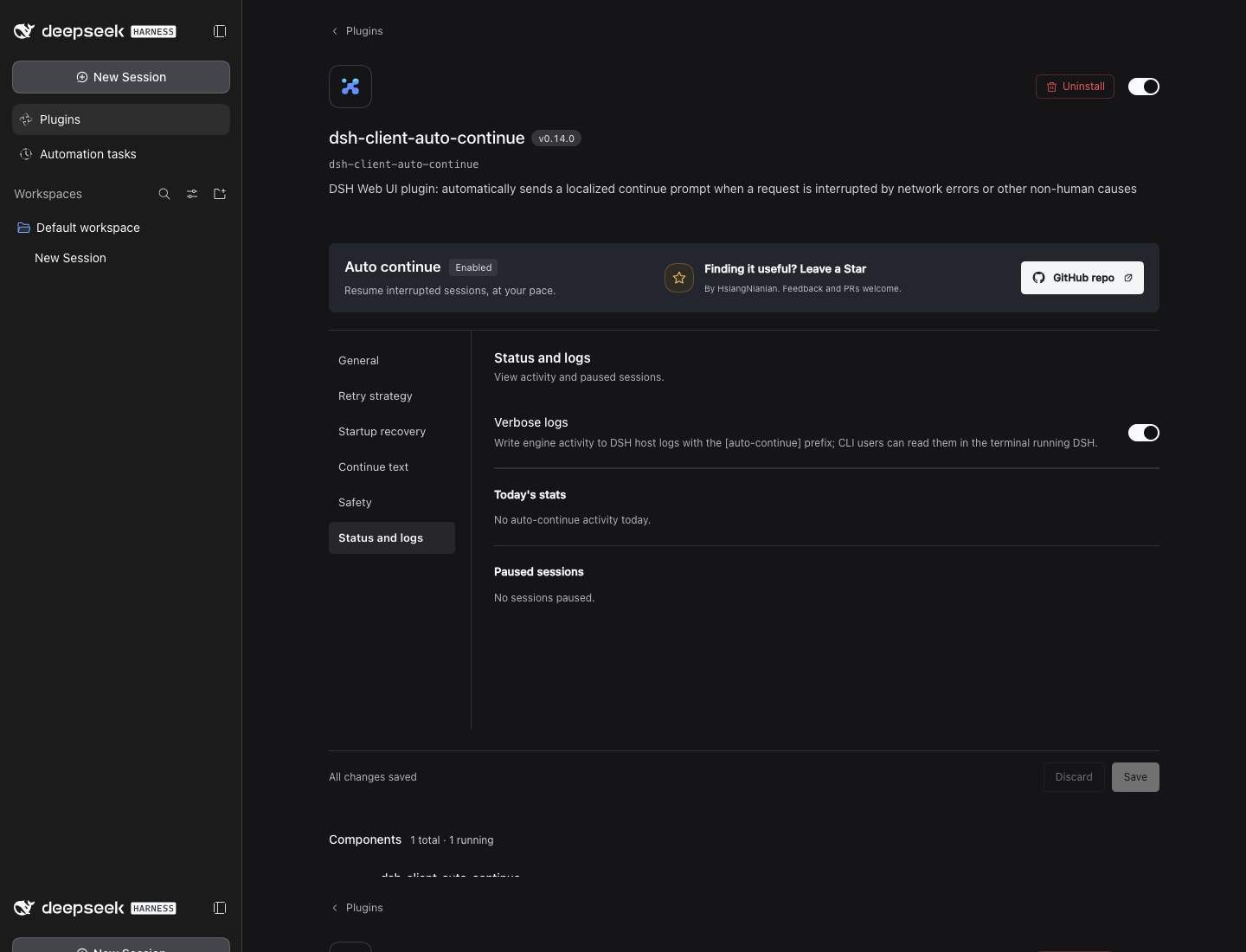 HsiangNianian/dsh-auto-continue screenshot