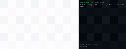 jkudish/jev-browser screenshot