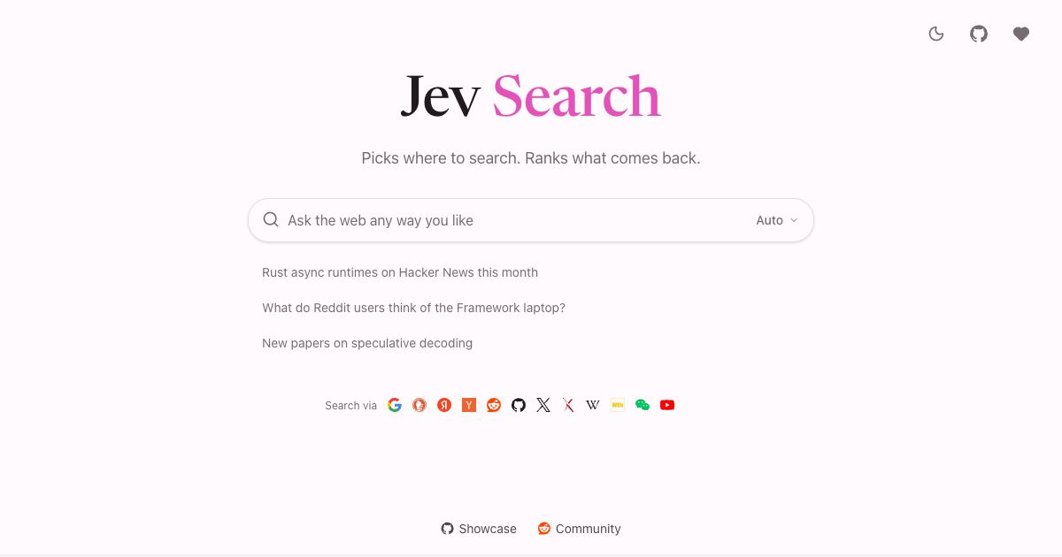 superagents-lab/jev-search screenshot