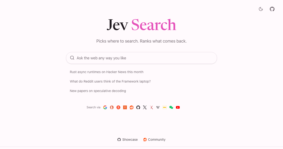 superagents-lab/jev-search screenshot