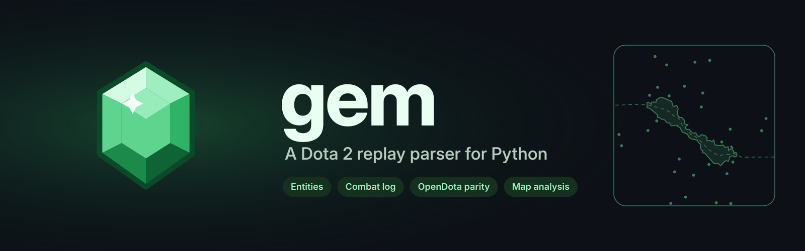 gem: a Dota 2 replay parser for Python