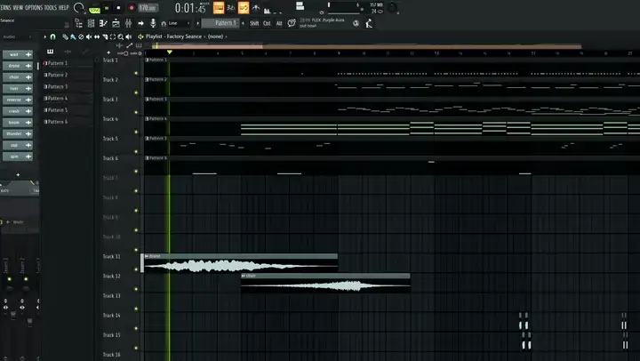 Factory Seance playing in FL Studio