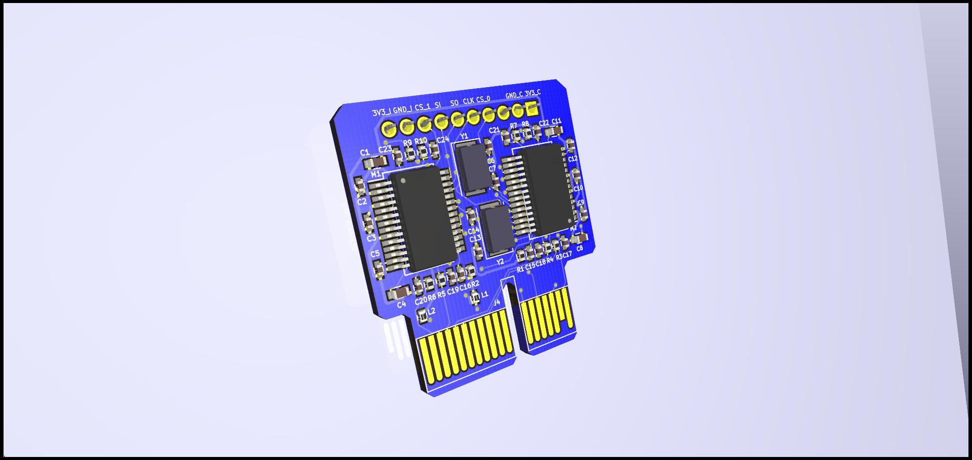 meter front render