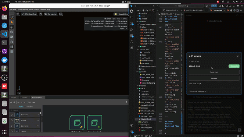 Isaacsim Mcp Server screenshot