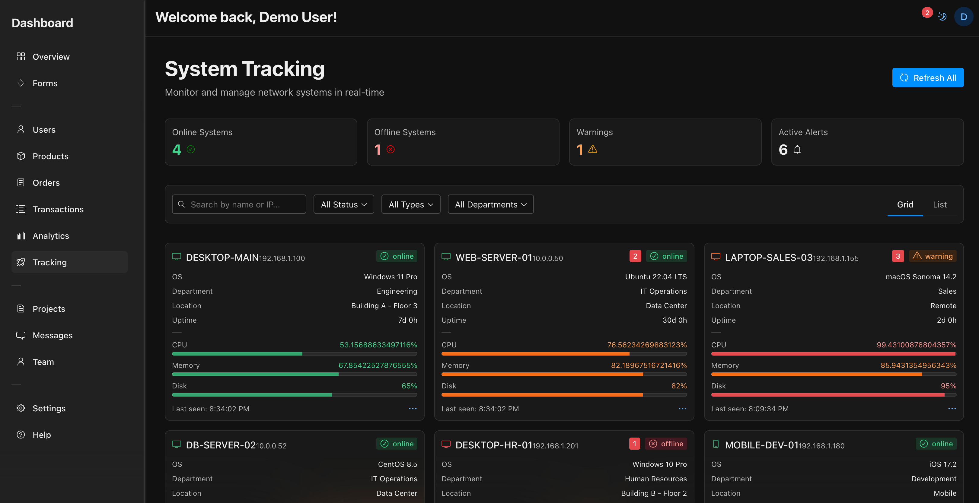 GitHub - whit3rabbit/radixui-dashboard · GitHub