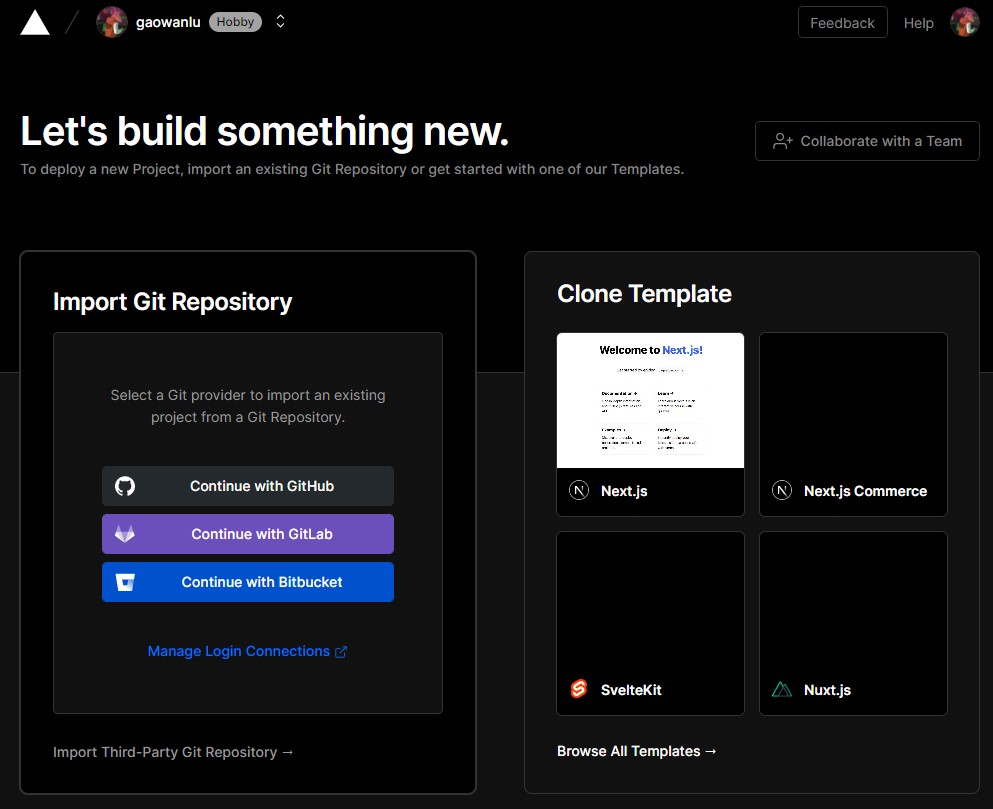 import git repository