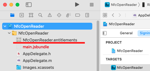 xcode-add-entitlement