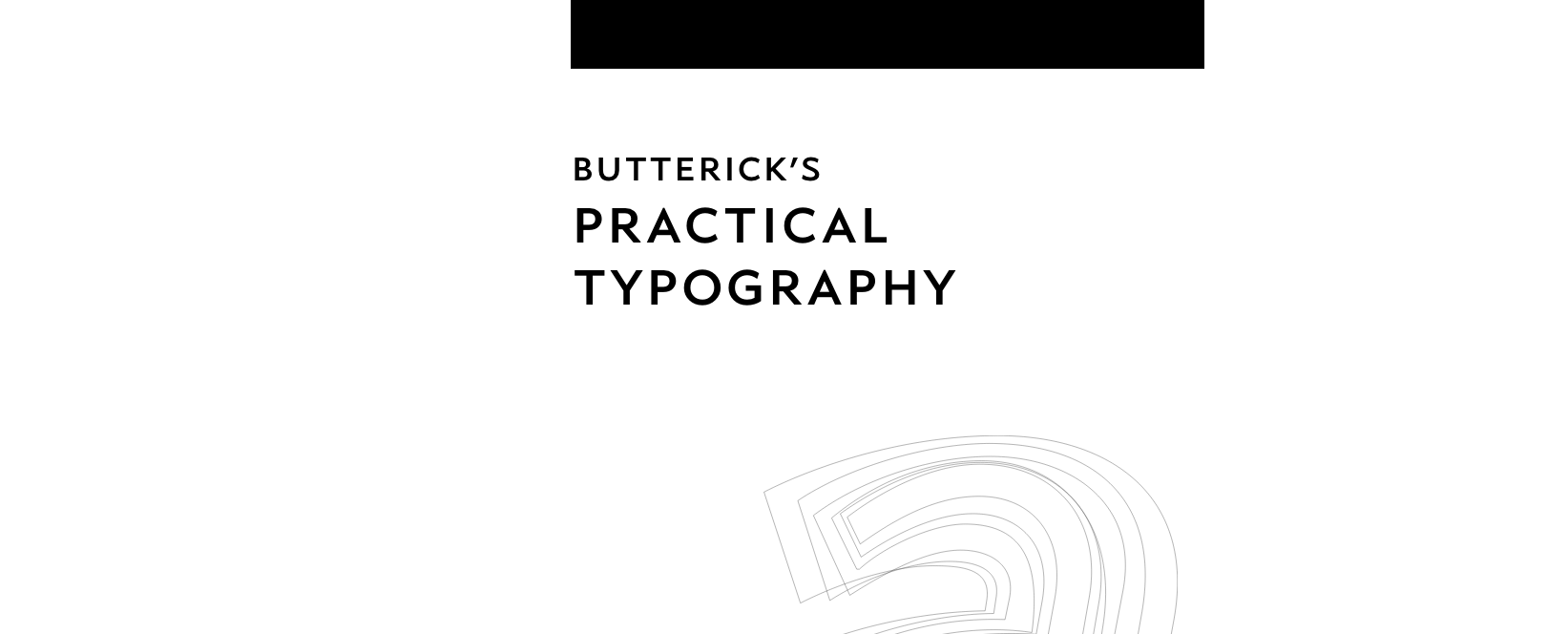 Butterick's Practical Typography