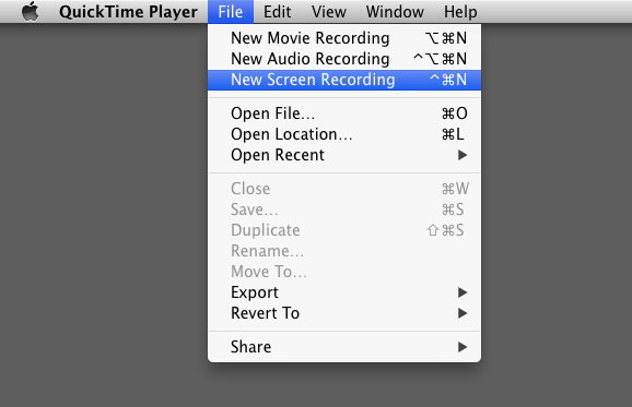 screen recording quicktime no audio