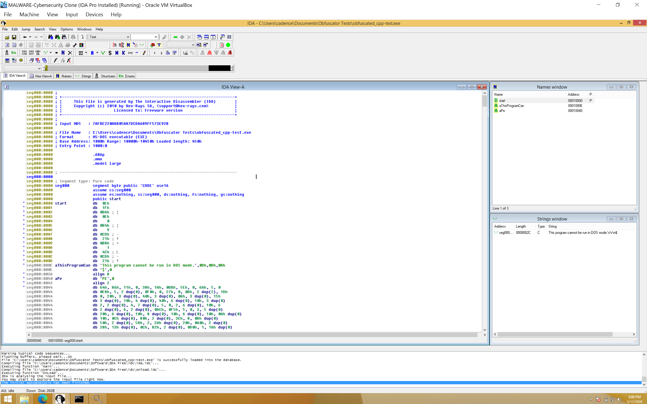 C-Code-Obfuscator/ANALYSIS.md at master · whoward3/C-Code-Obfuscator ...