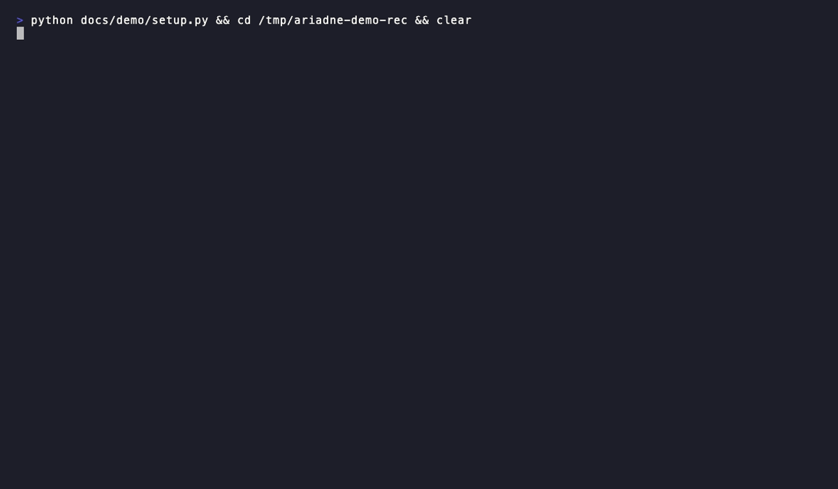 Ariadne demo — scan Spring PetClinic microservices and ask "owner"
