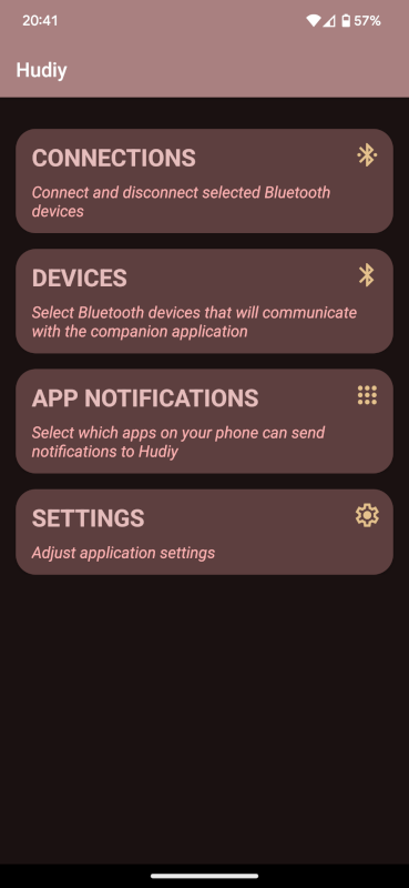 Companion app