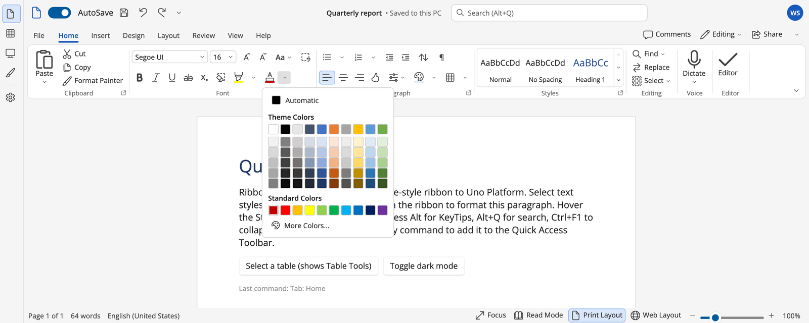 Color picker