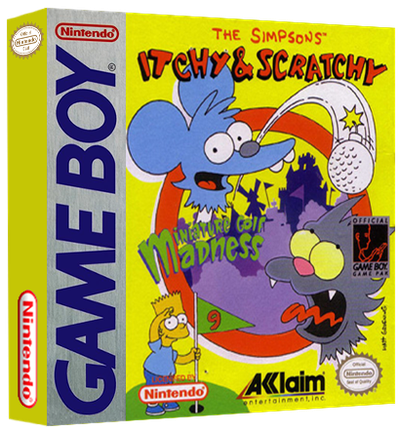 SIMPSONS ITCHY & SCRATCHY, THE - MINIATURE GOLF MADNESS (USA, EUROPE)
