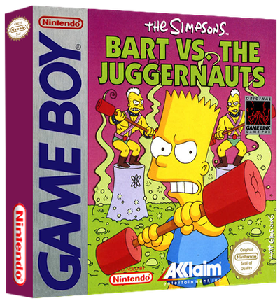 SIMPSONS, THE - BART VS. THE JUGGERNAUTS (USA, EUROPE)