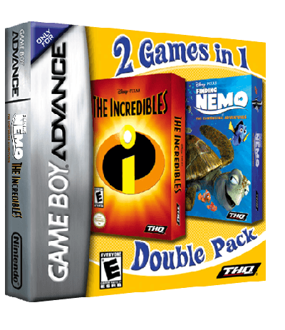 2 Games in 1 - Finding Nemo - The Continuing Adventures + The Incredibles