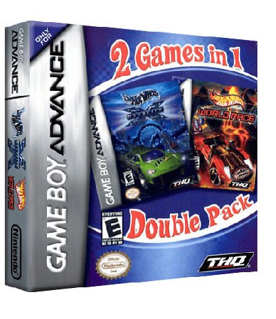 2 Games in 1 - Hot Wheels - Velocity X + Hot Wheels - World Race