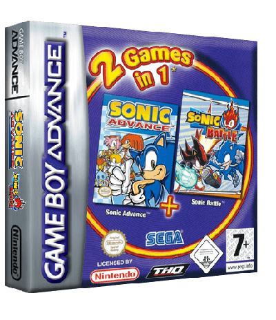 2 Games in 1 - Sonic Advance + Sonic Battle