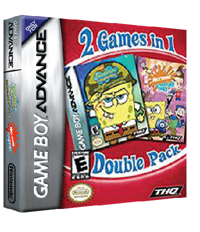 2 Games in 1 - SpongeBob SquarePants - Battle for Bikini Bottom + Nicktoons - Freeze Frame Frenzy