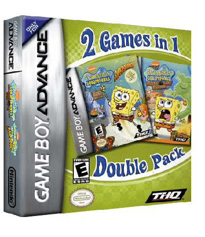2 Games in 1 - SpongeBob SquarePants - Revenge of the Flying Dutchman + SpongeBob SquarePants - SuperSponge