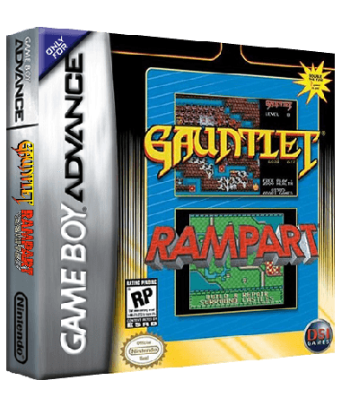 2 Games in One! - Gauntlet + Rampart