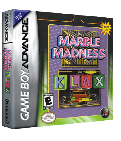 2 Games in One! - Marble Madness + Klax