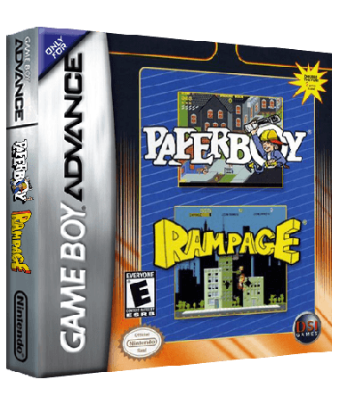 2 Games in One! - Paperboy + Rampage