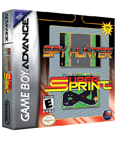 2 Games in One! - Spy Hunter + Super Sprint
